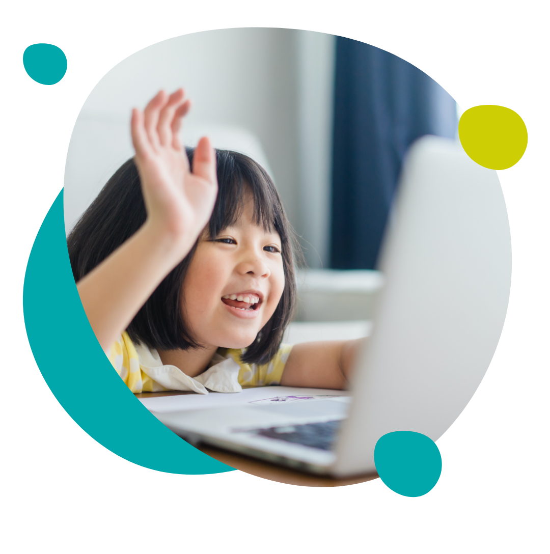 ComputerXplorers helping nursery children