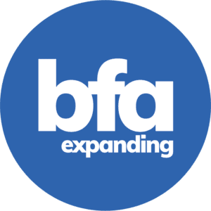 The BFA Expanding Logo